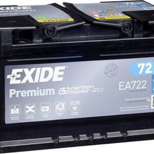 Автомобильный аккумулятор Premium EA722 21век