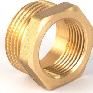 Футорка сантехническая Pride DN50х40 2"НР х 1 1/2" ВР / LD.65.507.50х40 21век
