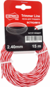 Леска для триммера Pro 2.40мм витой квадрат / SCTK24M15 21век