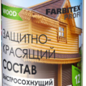 Защитно-декоративный состав Profi Wood Быстросохнущий 21век