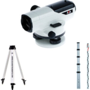 Оптический нивелир PROF-X32 с поверкой + рейка STAFF 5 + штатив на винтах Light 21век