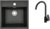 Мойка кухонная со смесителем Rio + Like F8007122 21век