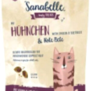 Лакомство для кошек Sanabelle Crispy pads. Beet & Chicken 21век