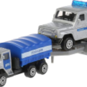 Набор игрушечных автомобилей Полиция с прицепом / SB-15-46(HUNTER) 21век