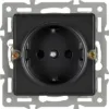 Розетка SCT-GP-MEU-PL-BK / 043740 21век