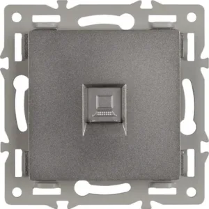 Розетка SCT-MPC1-PL-GR / 045335 21век