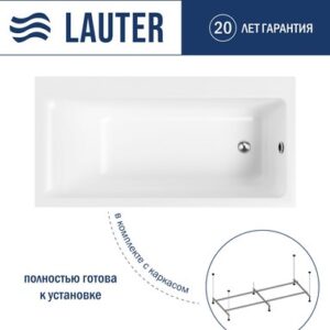 Ванна акриловая Seraphina 170x80 / 2112170R 21век