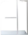 Стеклянная шторка для ванны SG-1200 150x120 / 209412 21век