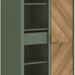 Шкаф с витриной Siena REG1W1D/140 21век