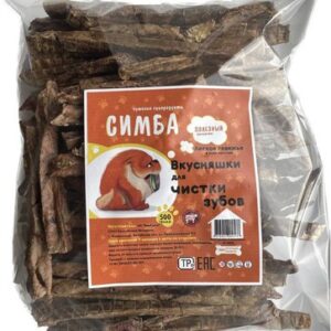 Лакомство для собак Легкое говяжье сушеное Палочки 21век