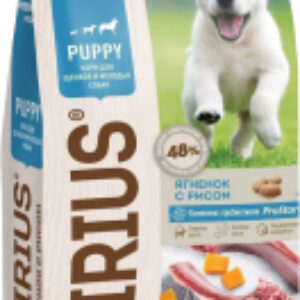 Сухой корм для собак Для щенков и молодых собак с ягненком и рисом 21век