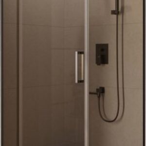 Душевой уголок SLIDER-AH-1-80-80/90-BR-GM 21век