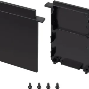 Заглушка для профиля SL-LINIA52-3L-F-HIGH BLACK глухая / 044704 21век