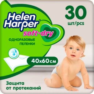 Набор пеленок одноразовых детских Soft & Dry 40x60 21век
