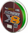 Леска плетеная Sonar PE X8 150м 0.4 0.10мм / 06291 21век