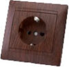 Розетка Лама SQ1815-0423 21век