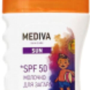 Молочко солнцезащитное Sun SPF50 Для детей / 107542 21век