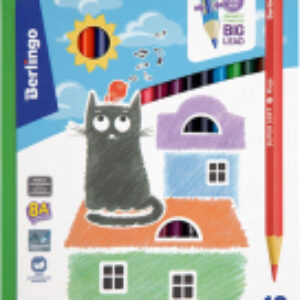 Набор цветных карандашей SuperSoft. Жил-был кот / SS00518 21век