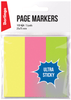 Стикеры канцелярские Ultra Sticky / LSz_41001 21век