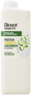 Гель для душа Urban Fit Protein Yogurt & Cucumber 21век