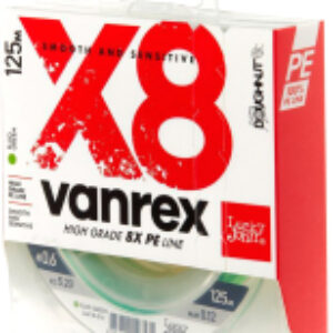 Леска плетеная Vanrex x8 Braid Fluo Green 125/012 / LJ4118-012 21век