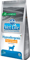 Сухой корм для собак Vet Life Hypoallergenic Fish & Potato 21век