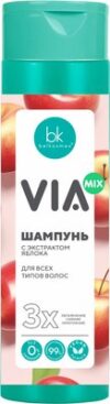 Шампунь для волос VIA Mix с экстрактом яблока 21век