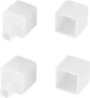 Заглушка для профиля WPH-FLEX-1414-TOP WHITE с отверстием / 040862 21век