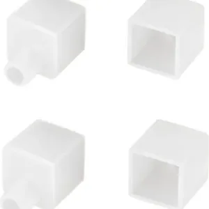 Заглушка для профиля WPH-FLEX-1414-TOP WHITE с отверстием / 040862 21век