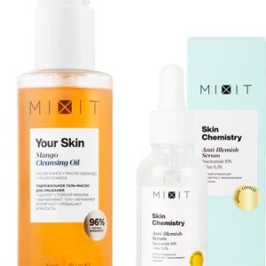 Набор косметики для лица Гидрофильное масло+Сыворотка для лица себорегулирующая 21век