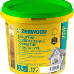 Защитно-декоративный состав ZDP Аквалазурь 21век