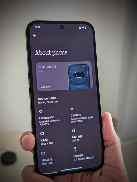 Nothing Phone (2a) получил первую NothingOS 3.0 Beta на Android 15