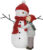 Статуэтка, Fissman Мальчик со снеговиком 0226