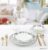Набор тарелок Arya Elegant Mandala 8680943214430