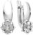 Серьги из серебра, ZORKA 03D0004