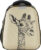 Школьный рюкзак, Ecotope Kids Жираф / 057-540Y-12-CLR