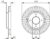 Тормозной диск, Bosch 0986479U62