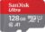 Карта памяти SanDisk Ultra SDSQUAB-128G-GN6MN microSDXC 128GB