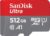 Карта памяти SanDisk Ultra SDSQUAC-512G-GN6MN microSDXC 512GB