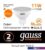 Светодиодная лампочка Gauss Elementary MR16 11W 850lm 3000K GU5.3 LED 13511