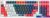 Клавиатура A4Tech Bloody S98 Sports Navy (Bloody BLMS Red)