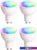 Светодиодная лампочка Yeelight Smart Bulb W1 Multicolor YGYC0120004WTEU GU10 4.5 Вт (4 шт)