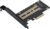 Адаптер для подключения M.2 накопителей Gembird MF-PCIE-NVME