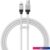 Кабель Baseus CoolPlay Series USB Type-A — Lightning (1 м, белый)