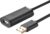 Кабель Ugreen US121 10319 USB Type-A — USB Type-A (5 м, черный)
