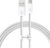 Кабель Baseus Dynamic Series Fast Charging Data Cable 100W USB Type-A — USB Type-C (1 м, белый)