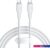 Кабель Baseus Pudding Series Fast Charging Cable 100W USB Type-C — USB Type-C (2 м, белый)