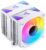 Кулер для процессора Jonsbo CR-3000 ARGB White