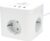 Сетевой фильтр Cablexpert CUBE-3-CU3-W-1.5