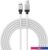 Кабель Baseus CoolPlay Series Fast Charging Cable 2.4A USB Type-A — Lightning (2 м, белый)